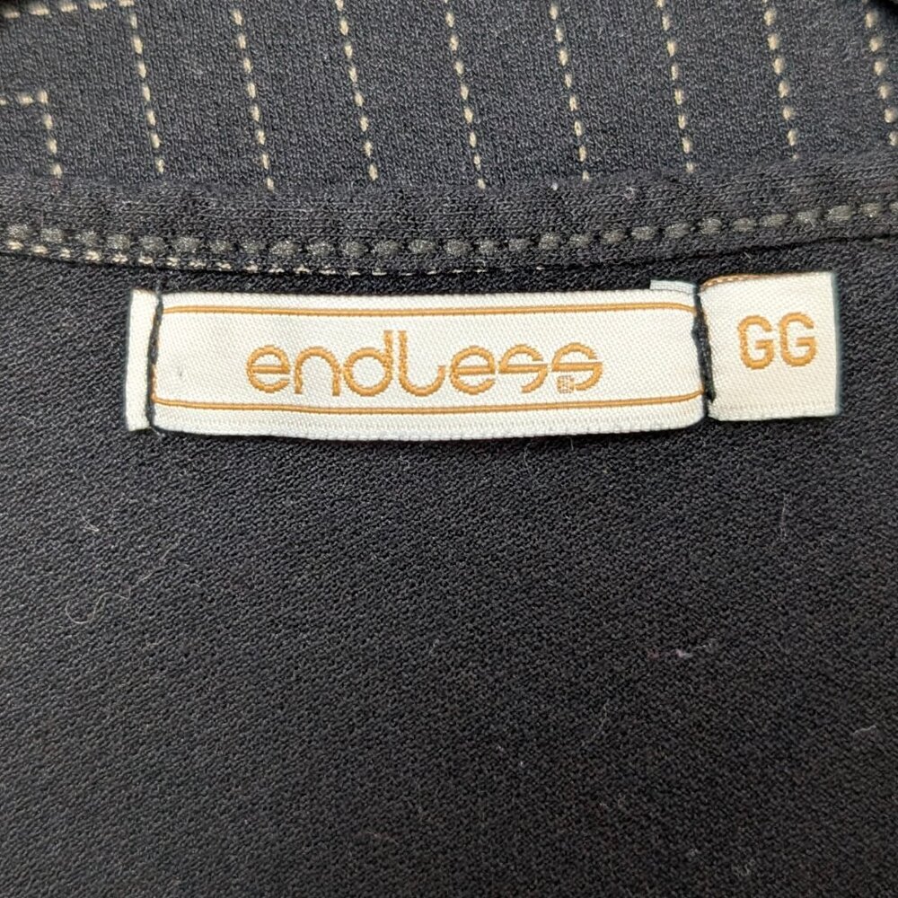 Endless Long Sleeve Line Pattern Top - Picture 6 of 7